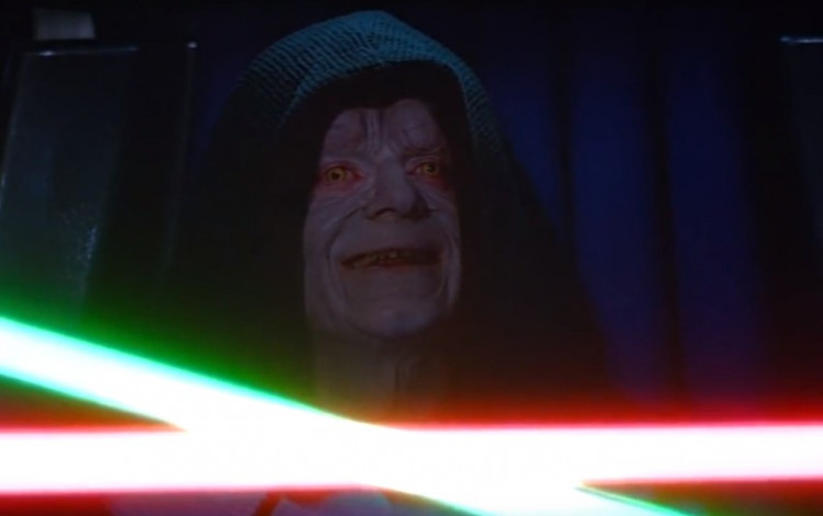 The Emperor in 'Return of the Jedi'