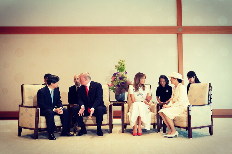 Melania Wears Astounding $20,000 Value Wardrobe For Japan Visit