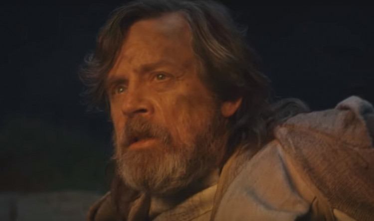 Luke Skywalker (Mark Hamill) in 'Star Wars: The Last Jedi'