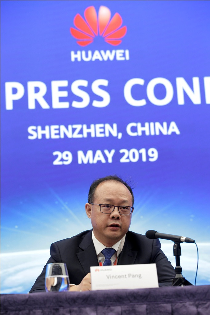 Huawei Europe President Vincent Pang