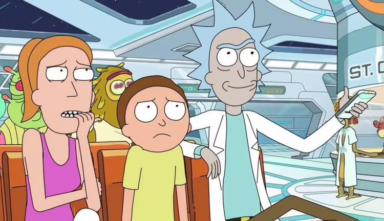 Summer, Morty, and Rick in 'Rick and Morty'