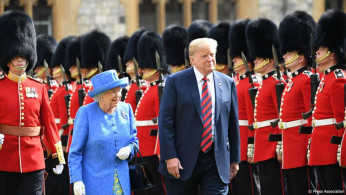 Queen Elizabeth, Donald Trump