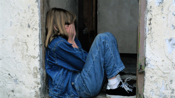Girls having anxiety