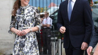 Britain's Prince William and Catherine Duchess of Cambridge 