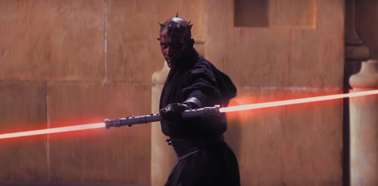 Darth Maul in 'Star Wars: The Phantom Menace'