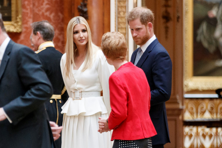 Prince Harry with Ivanka Trump