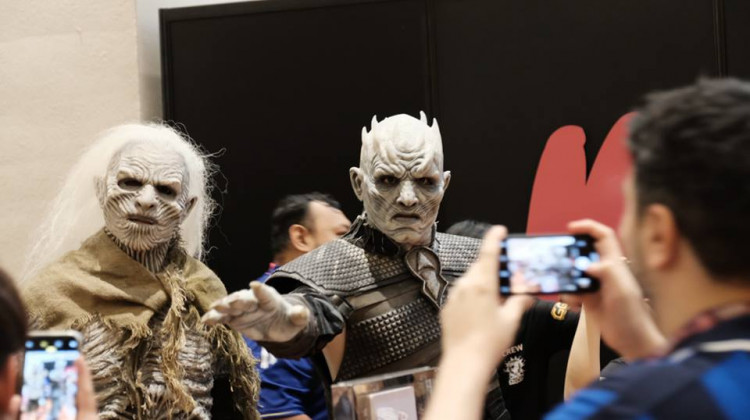 The "Game of Thrones" Prequel is now underway as some of its cast members are seen in Belfast, Northern Ireland. 