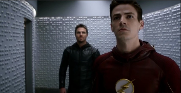 Grant Gustin honor "The Flash" with a new tattoo, but Stephen Amell has something to say. 