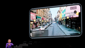 Meg Frost, Apple Director of Product Design, speaks about Maps during Apple's annual Worldwide Developers Conference in San Jose