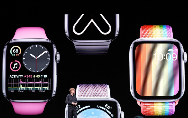 Apple VP of Technology Kevin Lynch speaks about the Apple Watch during Apple's annual Worldwide Developers Conference in San Jose