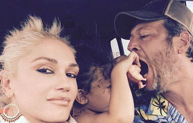Gwen Stefani and Blake Shelton