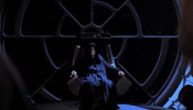 Emperor Palpatine in his throne in 'Star Wars: Revenge of the Sith'