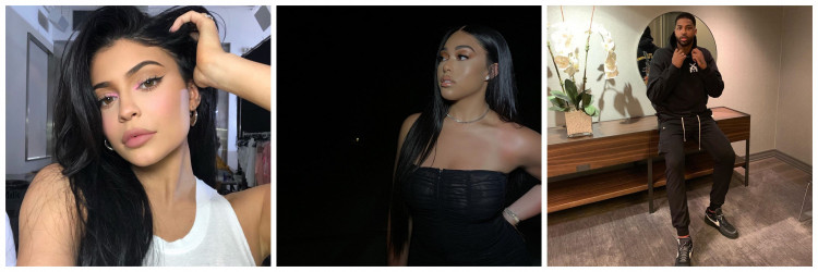 Kylie Jenner, Jordyn Woods, Tristan Thompson