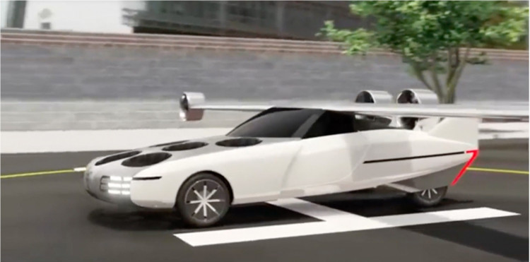 NFT ASKA eVTOL (electric Vertical Takeoff and Landing) drive & fly vehicle