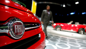 A Fiat car on display at the North American International Auto Show in Detroit