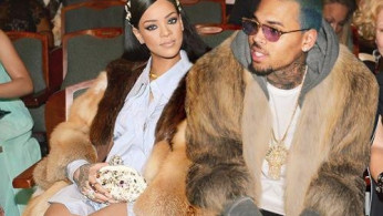 Chris Brown and Rihanna During Happy Times