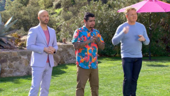 Joe Bastianich, Aarón Sanchez, and Gordon Ramsay in 'MasterChef' Season 10