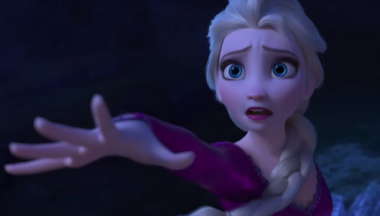 Elsa in the 'Frozen 2' trailer