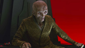 Supreme Leader Snoke in 'Star Wars: The Last Jedi'