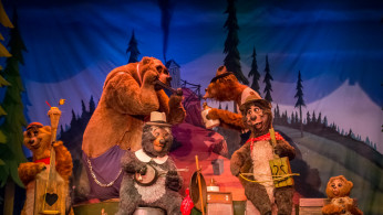 The Country Bear Jamboree has been at Walt Disney World since its opening day. 
