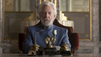 Donald Sutherland in ‘The Hunger Games: Mockingjay — Part I’