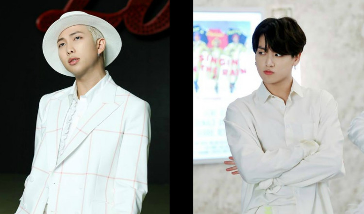 The maknae vs. the leader.