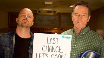 Bryan Cranston and Aaron Paul