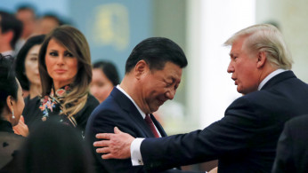 Xi Jinping and Donald Trump