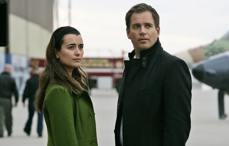 Ziva David (Cote de Pablo) and Tony DiNozzo (Michael Weatherly) in 'NCIS'