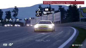 It's getting a bit physical between Mercedes-Benz and Porsche!  Out for home glory at the FIAGTC World Tour 