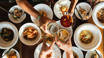A toast and a feast.
