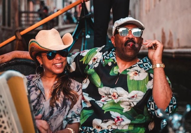 Steve And Marjorie Harvey Unfazed By Split Up Rumors Involving Kris Jenner