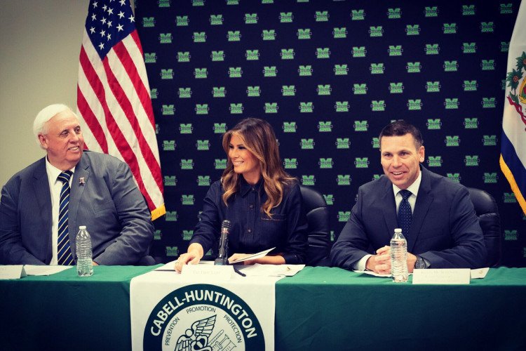 Melania Trump Flies To West Virginia, Promotes A Program Aligning With Be Best Goals 