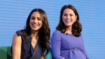Meghan Markle and Kate Middleton