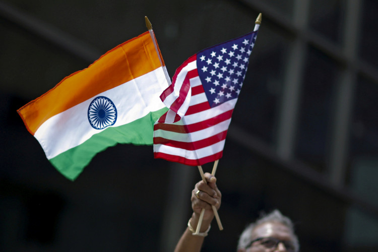 Indian American flags