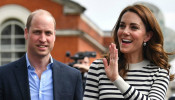 The Duchess of Cambridge is not the only member of the Middleton family who is a tennis fan.
