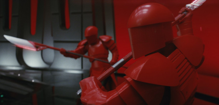 The Elite Praetorian Guards in 'Star Wars: The Last Jedi'
