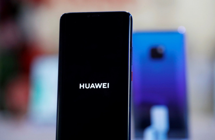 The Huawei Mate 20 Pro is pictured on the company's stand during the 'Electronics Show - International Trade Fair for Consumer Electronics' at Ptak Warsaw Expo in Nadarzyn