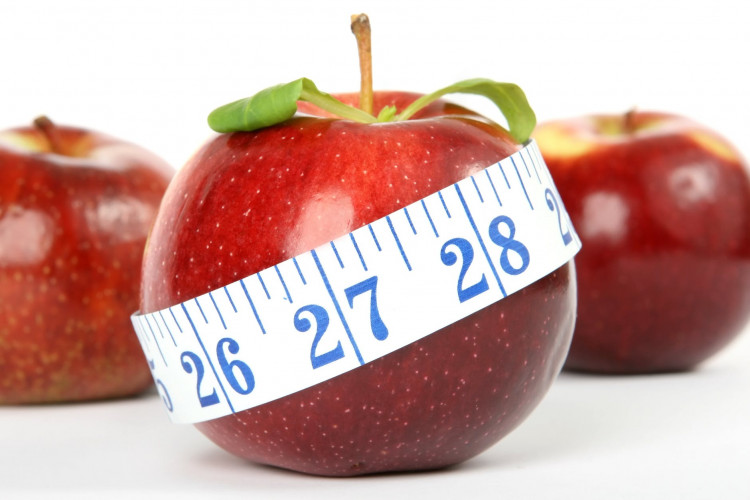 Red apple fruit. 