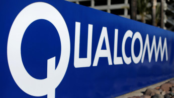A sign on the Qualcomm campus is seen, as chip maker Broadcom Ltd announced an unsolicited bid to buy peer Qualcomm Inc for $103 billion, in San Diego.