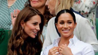 Meghan Markle and Kate Middleton