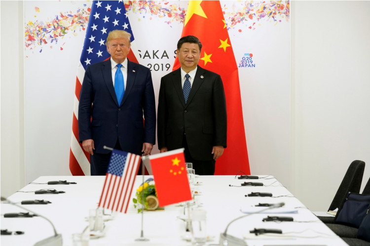 Donald Trump and Xi Jinping