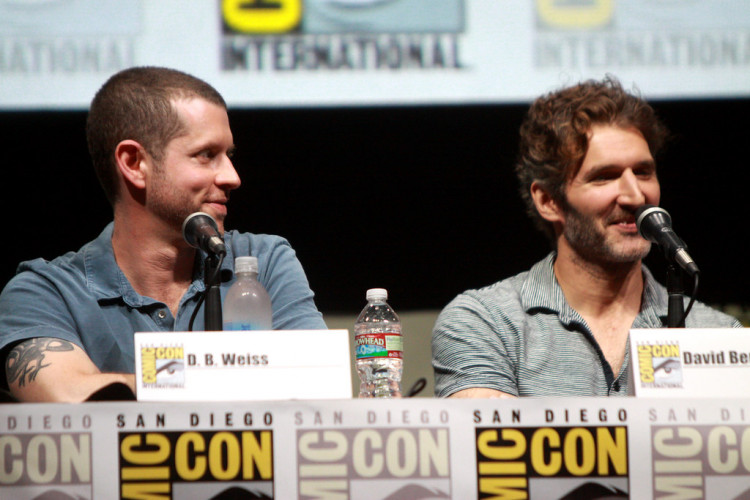 When HBO update is panel lineup, five previously listed names were erased, including D.B. Weiss and David Benioff. 