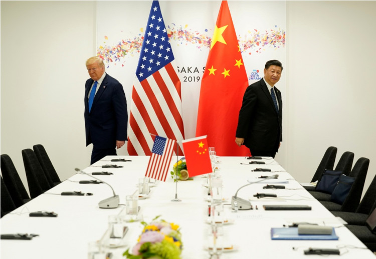 Xi Jinping and Donald Trump