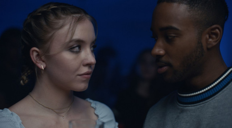 Cassie (Sydney Sweeney) and McKay (Algee Smith) in 'Euphoria' Episode 3