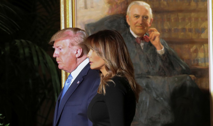 "U.S. President Trump visits U.S. Supreme Court to pay respects to former Supreme Court Justice Stevens in Washington"