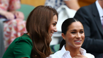 Meghan Markle and Kate Middleton