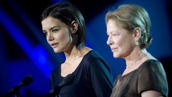 Katie Holmes and Diane West