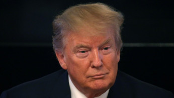U.S. President Donald Trump participates in the 