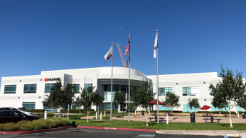 The Silicon Valley office of Huawei and its U.S. subsidiary Futurewei Technologies Inc. in Santa Clara